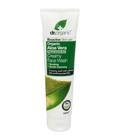 Dr. Organic aloë vera face wash