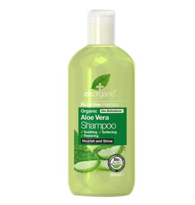 Dr. Organic aloe vera shampoo