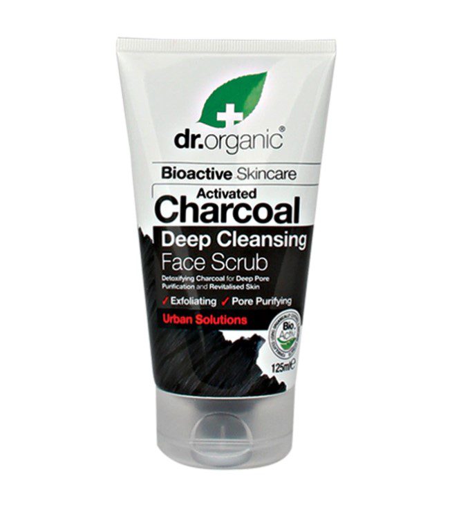 Dr. Organic charcoal face scrub