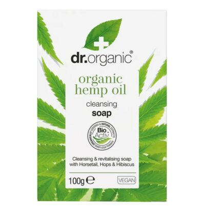 Dr. Organic hemp oil cleansing soap