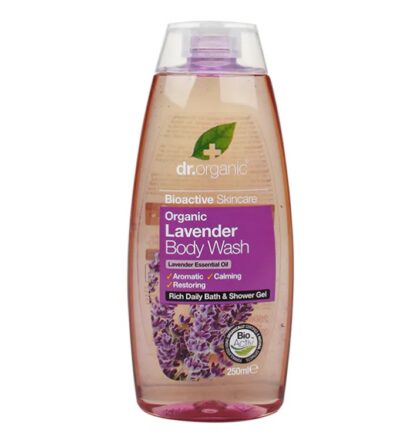 Dr. Organic lavender body wash