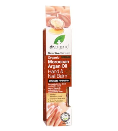 Dr. Organic moroccan argan oil hand & nail balm