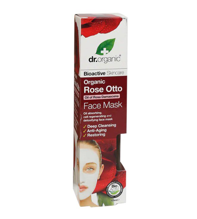 Dr. Organic rose otto face mask