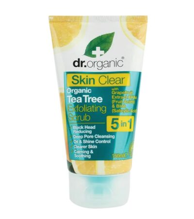 Dr. Organic tea tree scrub