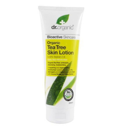 Dr. Organic tea tree skin lotion