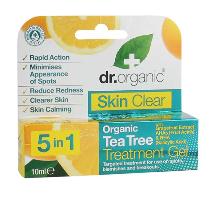 Dr. Organic tea tree treatment gel