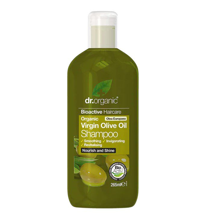 Dr. Organic virgin olive oil shampoo