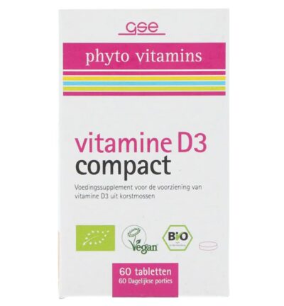 GSE vitamine D3 compact