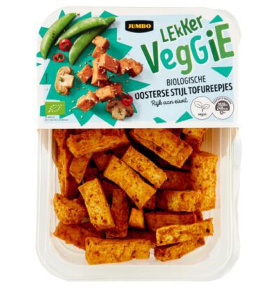 Jumbo Lekker Veggie Biologische Oosterse Stijl Tofureepjes