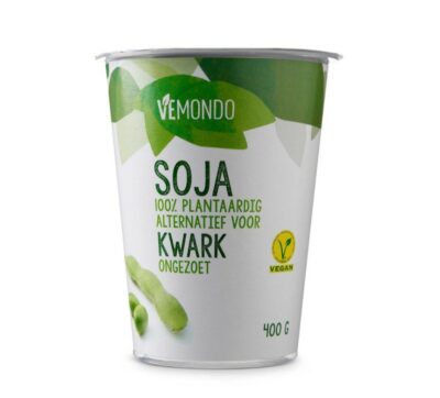 Vemondo soja alternatief voor kwark ongezoet