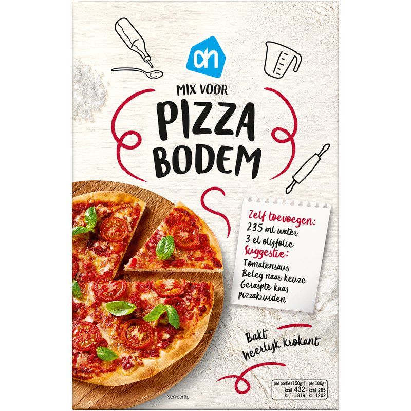 AH mix voor pizza bodem