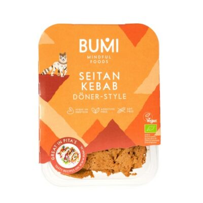 Bumi pulled seitan kebab-döner style