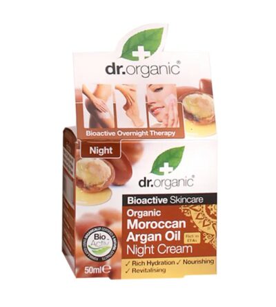 Dr. Organic moroccan argan oil night cream