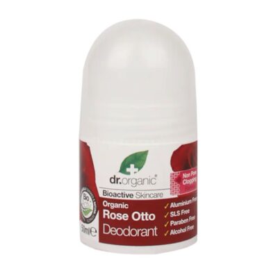 Dr. Organic rose otto deodorant