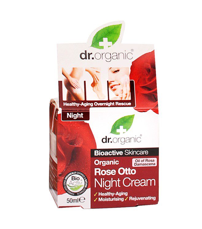 Dr. Organic rose otto night cream