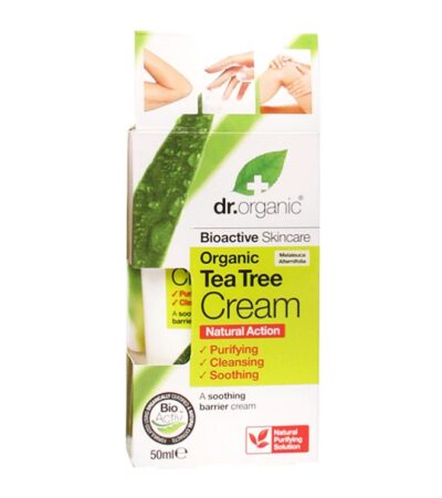 Dr. Organic tea tree cream