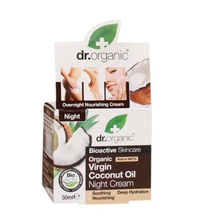 Dr. Organic virgin coconut oil night cream