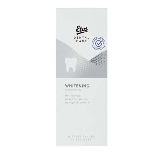 Etos whitening tandpasta