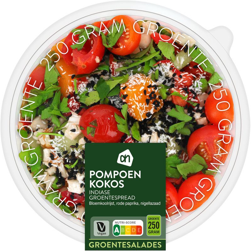 AH pompoen kokos groentesalade