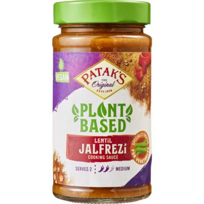 Patak's Jalfrezi lentil cooking sauce