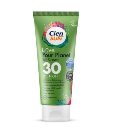 Cien sun love your planet sun cream SPF30