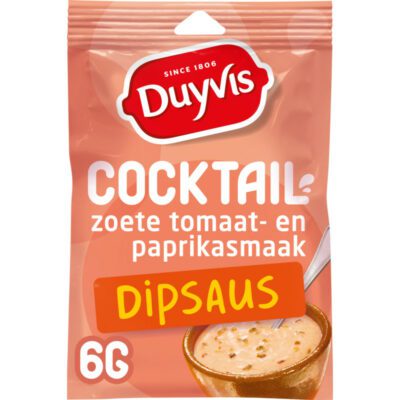 Duyvis dipsaus cocktail zoete tomaat- en paprikasmaak