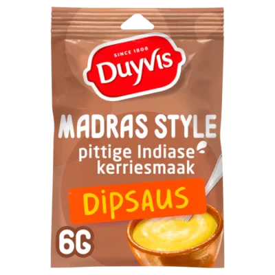 Duyvis madras style pittige Indiase kerriesmaak