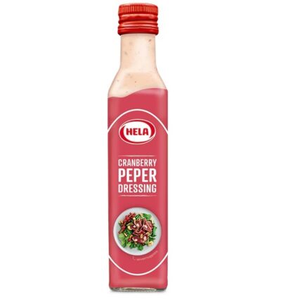 Hela cranberry peper dressing