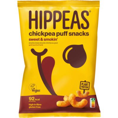 Hippeas chickpea puffs sweet & smokin'