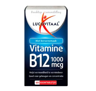 LUCOVITAAL VITAMINE B12 1000MG KAUWTABLETJES