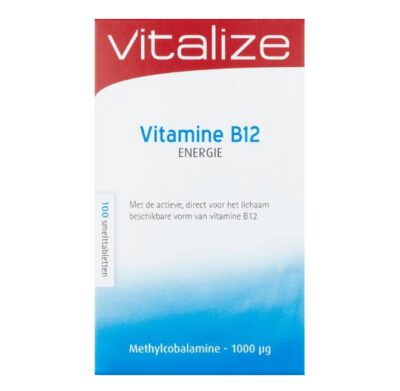 Vitalize Vitamine B12 Energie Smelttabletten