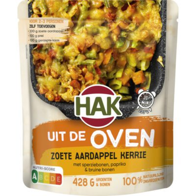 HAK uit de oven zoete aardappel kerrie