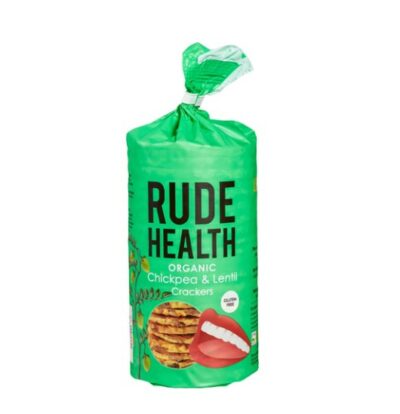 Rude Health chickpea & lentil crackers