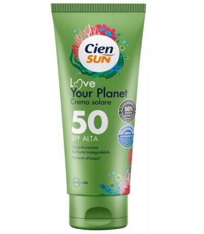 Cien sun love your planet sun cream SPF50