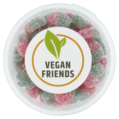 Vegan Friends zure aardbeitjes