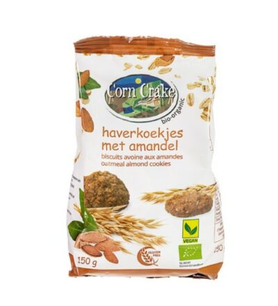 Corn Crake haverkoekjes met amandel