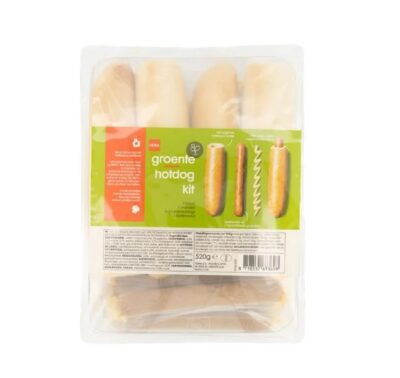 Hema groente hotdog kit