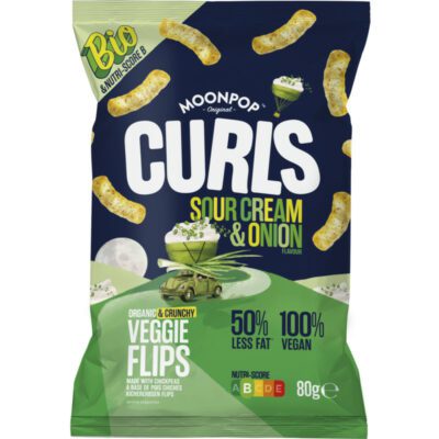 Moonpop curls sour cream & onion