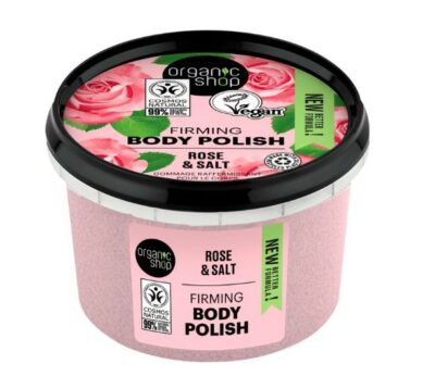 Organic Shop firming body polish rose & salt