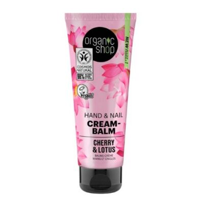 Organic Shop hand & nail cream-balm cherry & lotus