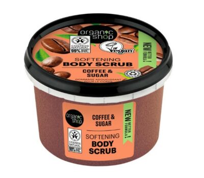 Organic Shop softening body scrub coffee & sugar