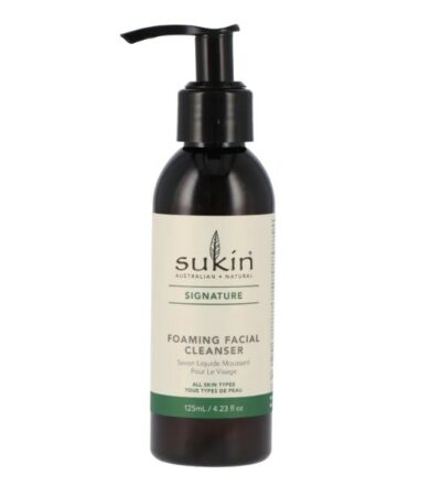 Sukin foaming facial cleanser