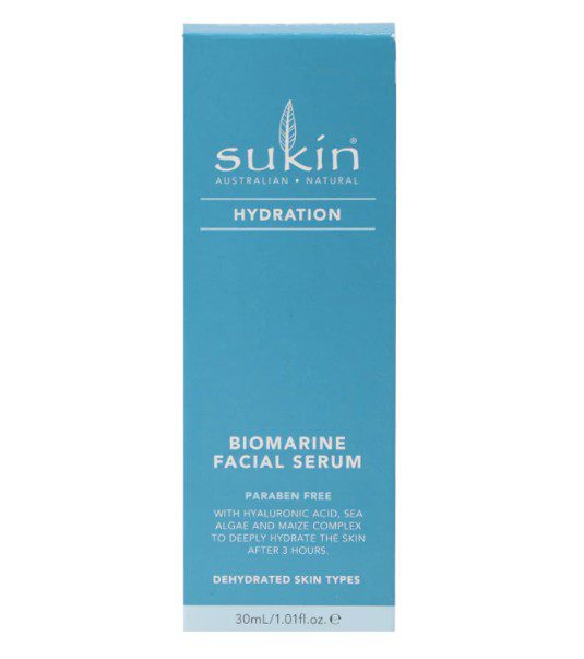 Sukin hydration biomarine facial serum