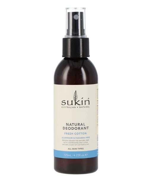 Sukin natural deodorant fresh cotton