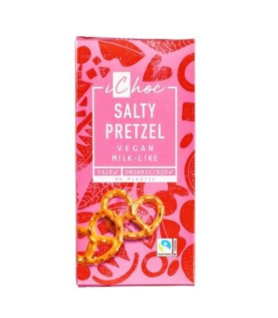 iChoc salty pretzel vegan milk-like