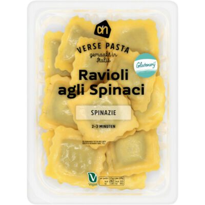 AH ravioli spinazie