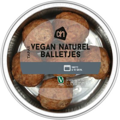 AH vegan naturel balletjes