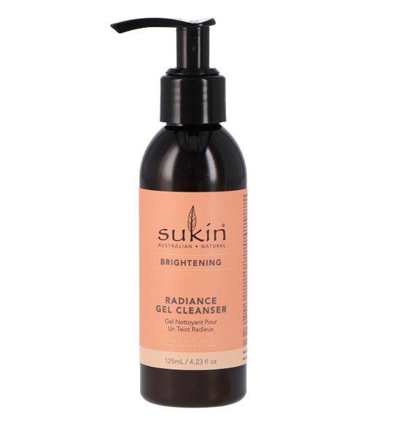 Sukin brightening radiance gel cleanser