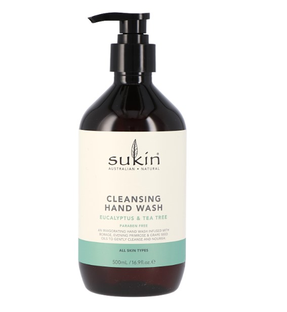 Sukin cleansing hand wash eucalyptus & tea tree