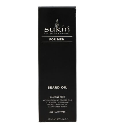 Sukin for men beard oil